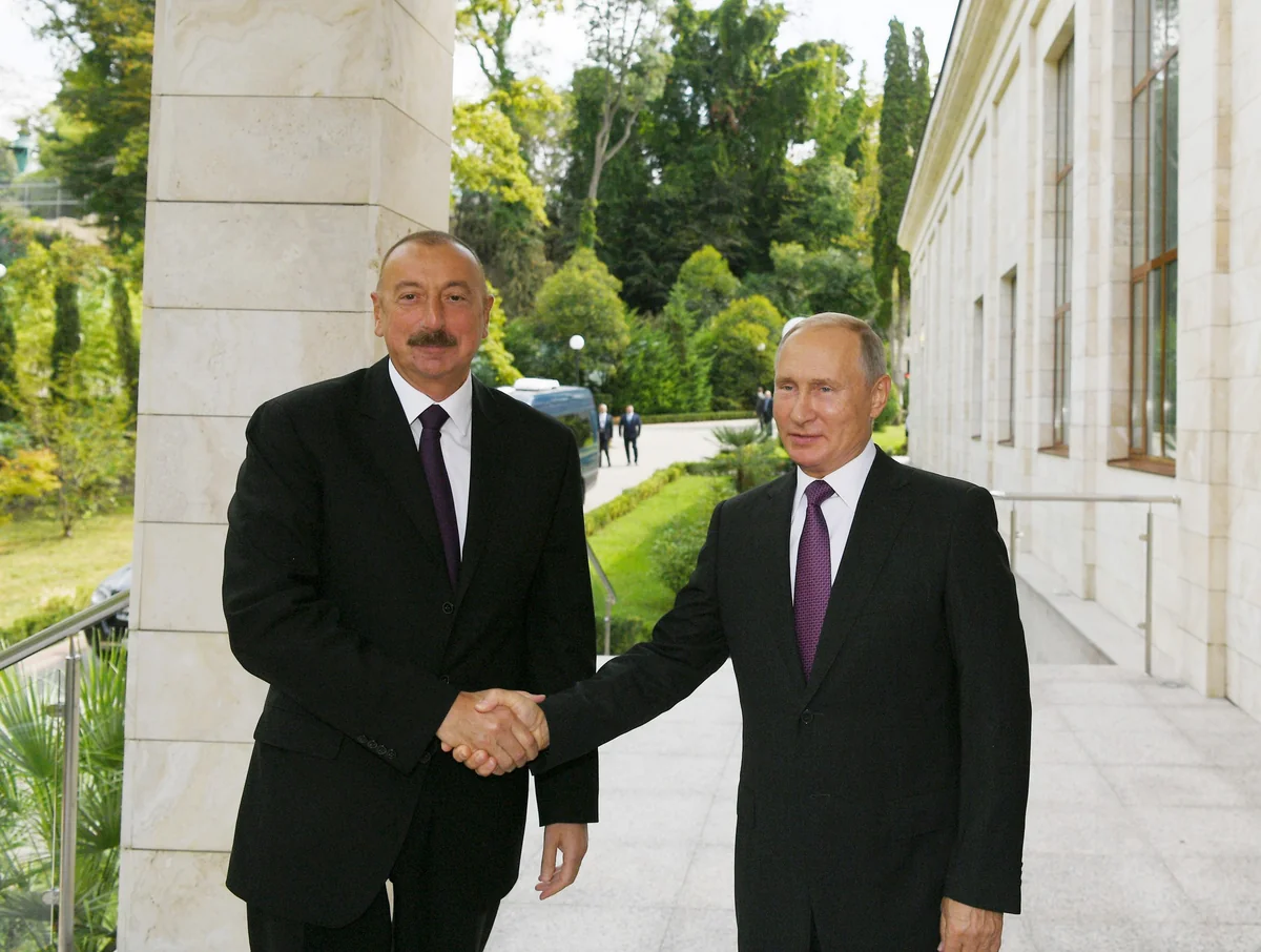 President Ilham Aliyev meets with Vladimir Putin as part of his visit to Russia - UPDATED