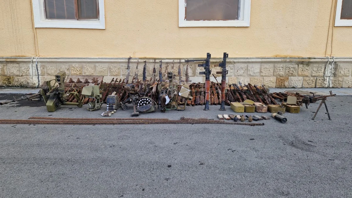 В Физули обнаружены боеприпасы