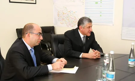 Azərbaycan səfiri Gürcüstanın regional inkişaf və infrastruktur naziri ilə görüşüb