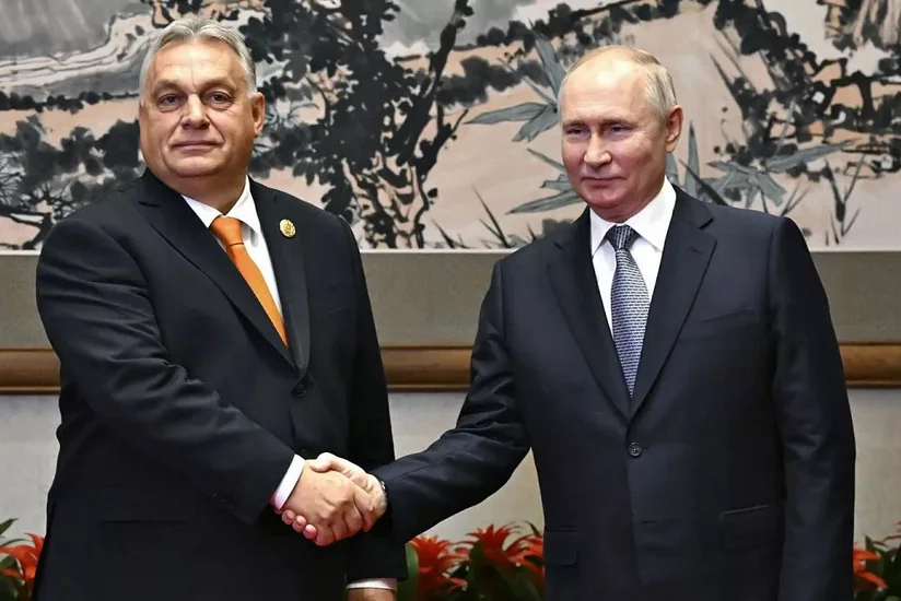 Putinlə Orban Ukrayna, Suriya və Yaxın Şərqdəki vəziyyəti müzakirə ediblər
