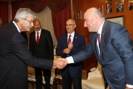 ATİB İdarə Heyətinin üzvləri Şimali Kiprdə olub