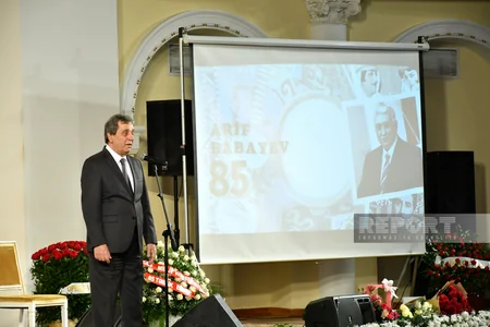 Xalq artisti Arif Babayevin 85 illik yubileyi qeyd olunub