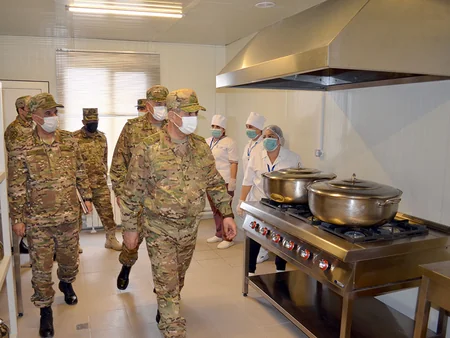 Azerbaijani army top brass inaugurates new facilities in liberated districts