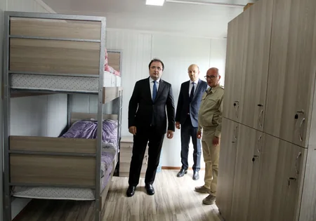 Zəngilanda minaaxtaranlar üçün yeni mobil düşərgə salınıb
