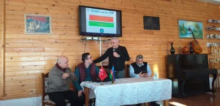 Qax, Zaqatala, Balakən və Şəkidə fəaliyyət göstərən arıçılar üçün təlim keçirilib