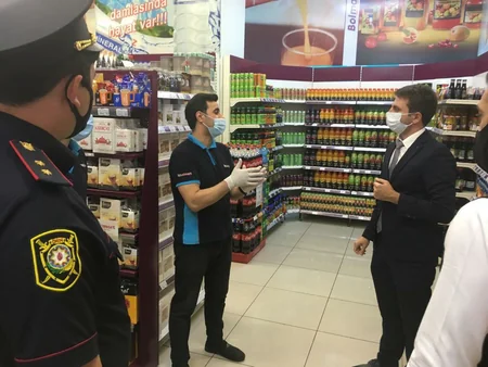 Bakıda marketlərdə reyd keçirilib, cərimələnənlər var