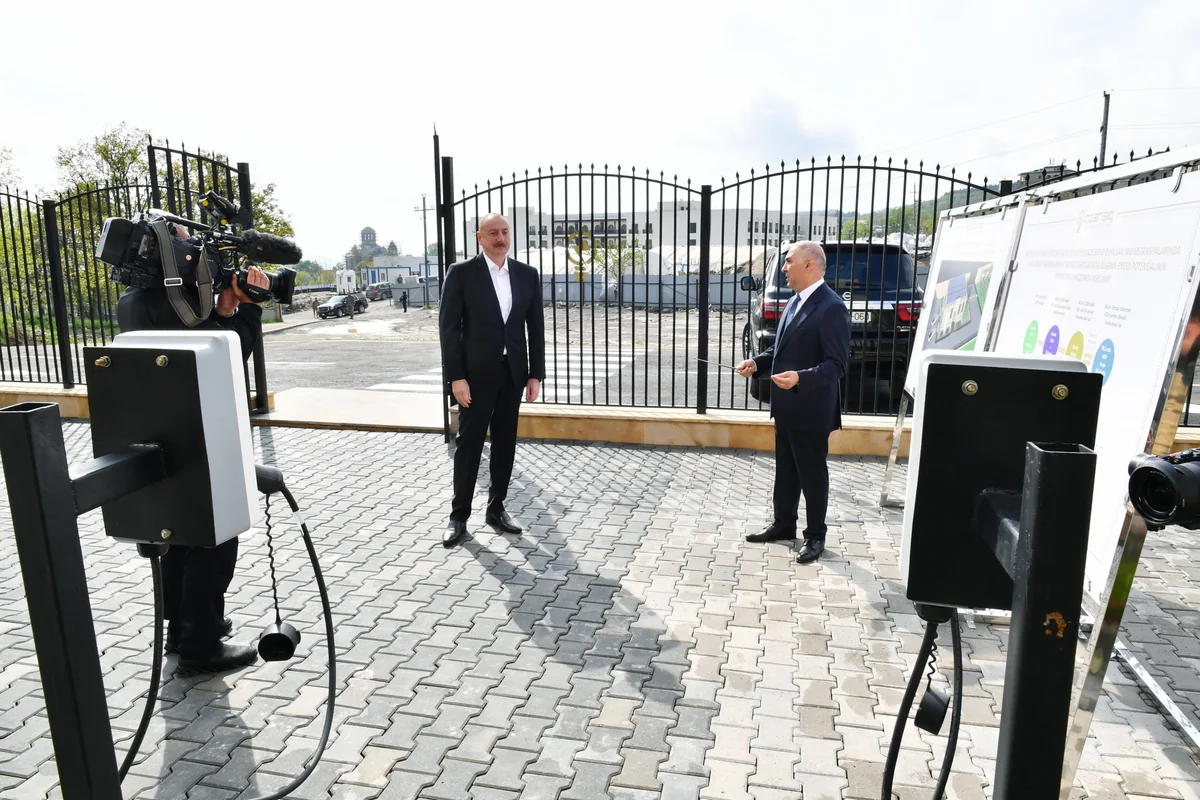 Azerbaijani President and First Lady attend several inauguration and groundbreaking ceremonies in Shusha