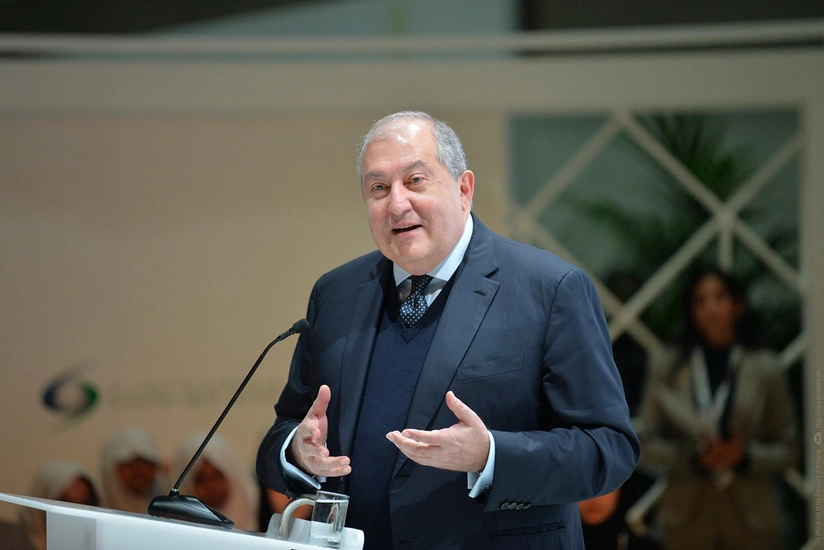 Armenia’s President transported to London hospital
