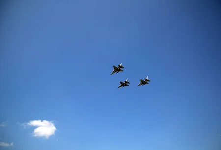 Azərbaycanda hərbi təlimə qatılan Türkiyə aviasiya vasitələri geri qayıdıb