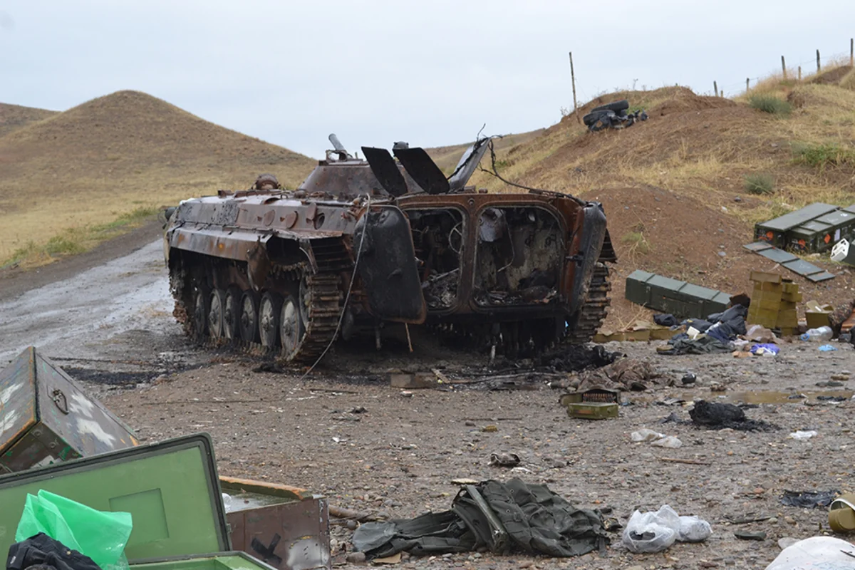 Many enemy forces, military equipment destroyed