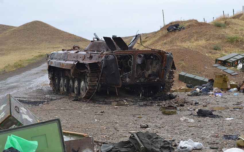 Many enemy forces, military equipment destroyed