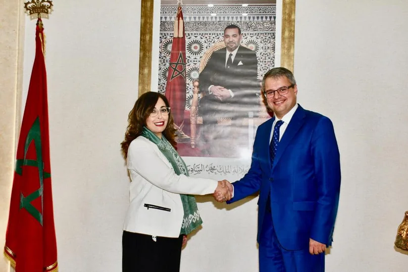Səfir Nazim Səmədov ilə Rabatın meri arasında görüş keçirilib