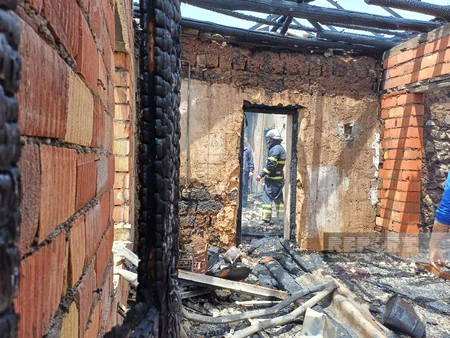 Naxçıvanın Əliabad qəsəbəsində yanğın olub