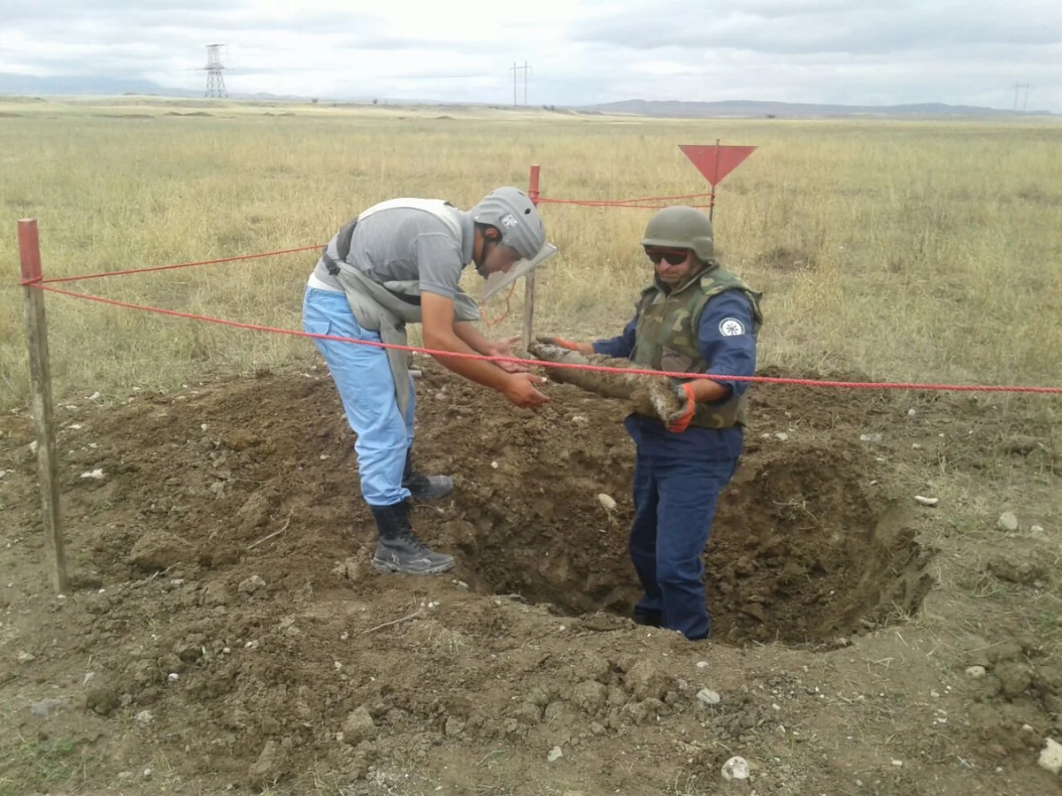 Tərtər və Füzulidə top və tank mərmiləri aşkar edilib