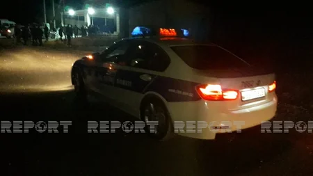 Kürdəmirdə baş verən qəzada avtomobil yararsız hala düşdü