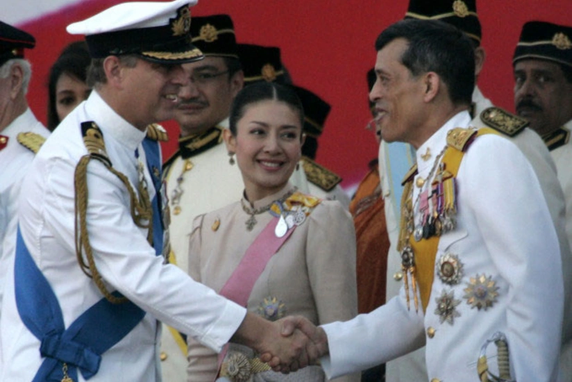 Thailand crown prince's wife resigns from royal role