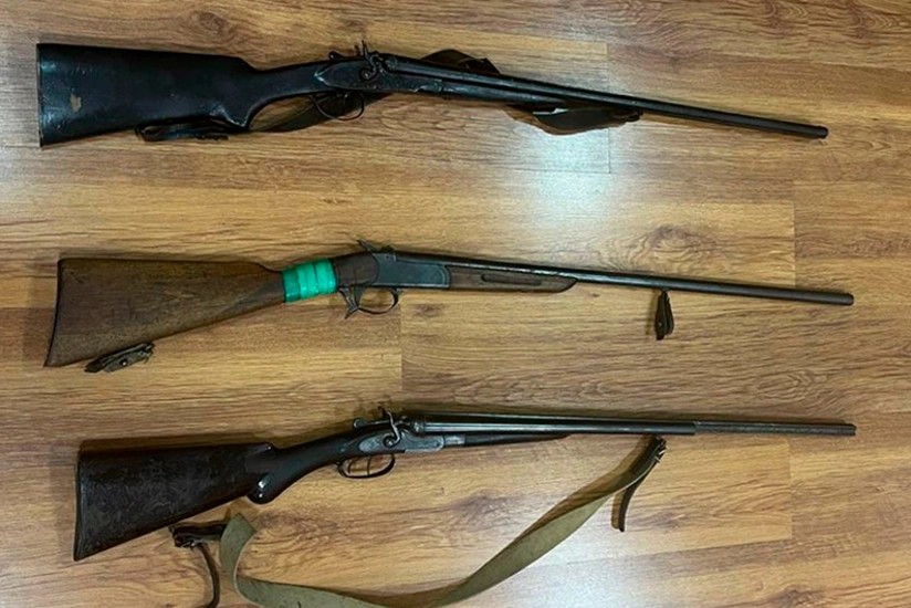 В Хачмазе добровольно сдали полиции три незарегистрированных ружья