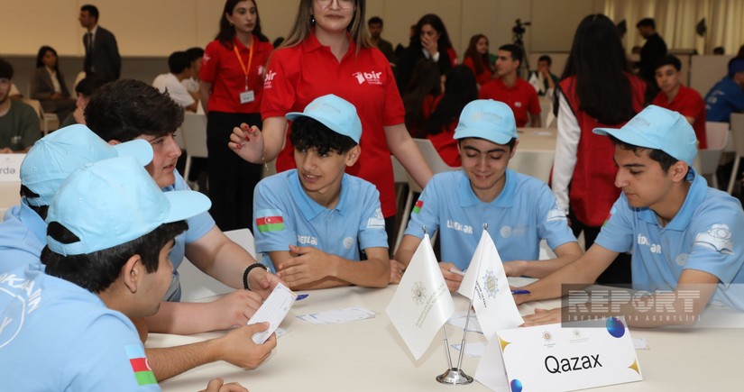 “Zəkaların mübarizəsi” olimpiadasının final mərhələsi keçirilib