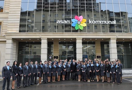Prezident İlham Əliyev 1 saylı “ASAN Kommunal” Mərkəzinin açılışında iştirak edib