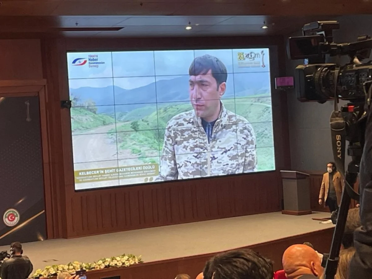 Türkiyədə şəhid jurnalistlər Məhərrəm İbrahimov və Sirac Abışovun adına xüsusi mükafat təsis olunub
