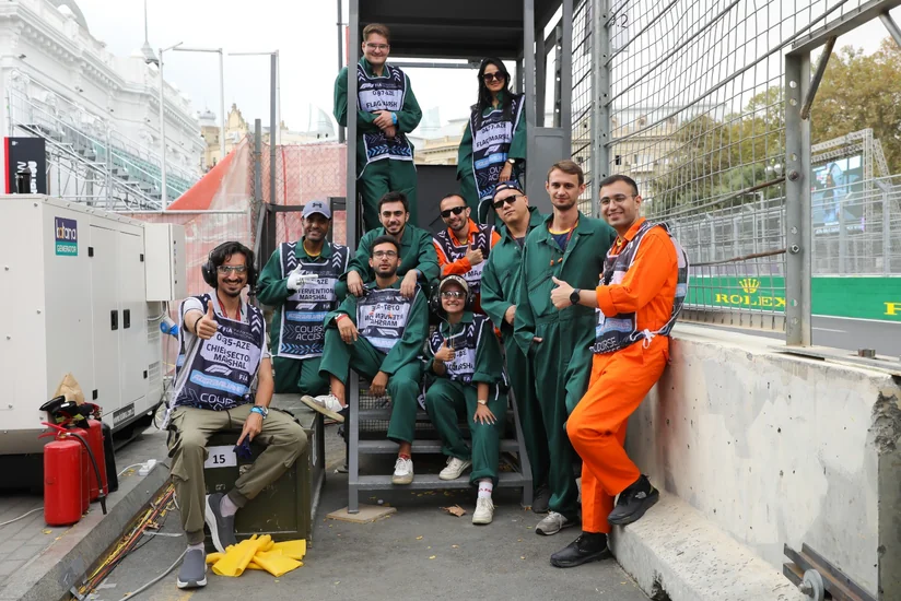 Formula 1: Bakı Şəhər Halqası trekin 19-cu döngəsində Yaşıl Postu yenidən qurub