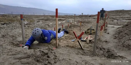 Qaradağda mina hadisəsi baş verib, 1 nəfər xəsarət alıb