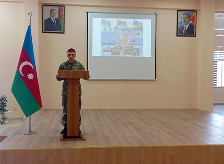 Azərbaycan Ordusunda andiçmə mərasimləri keçirilib