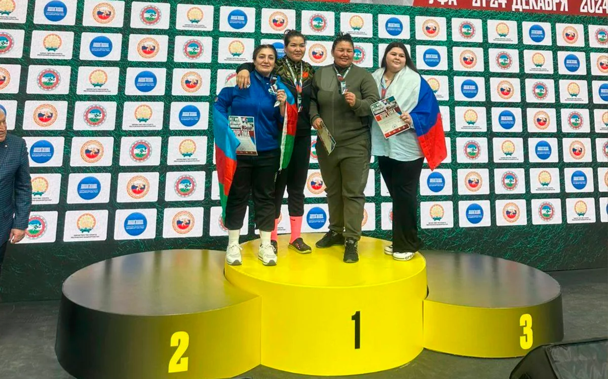 Azərbaycan təmsilçisi kəmər güləşi üzrə beynəlxalq turnirdə gümüş medal qazanıb