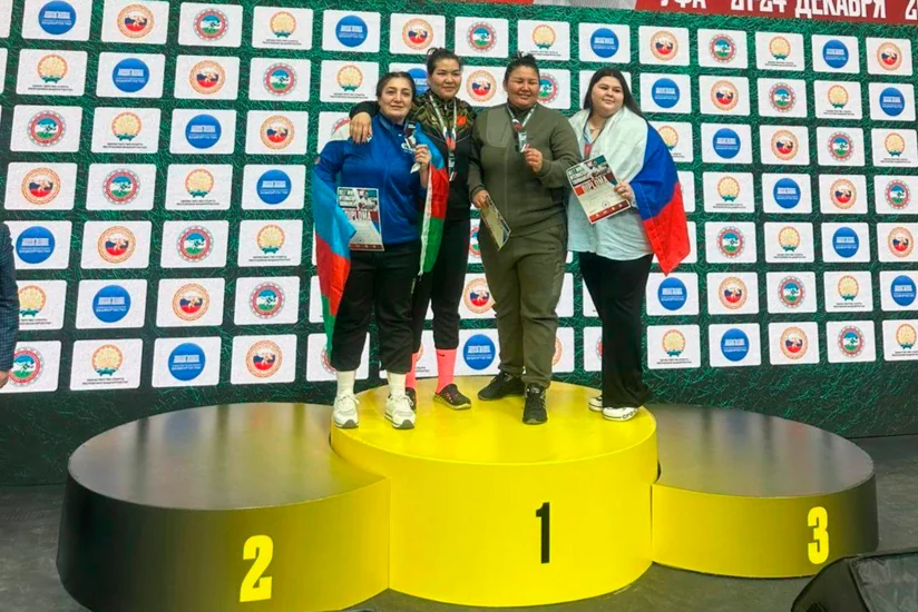 Azərbaycan təmsilçisi kəmər güləşi üzrə beynəlxalq turnirdə gümüş medal qazanıb