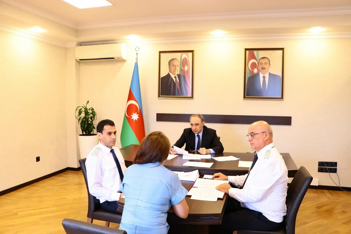 Kamran Əliyev Yasamalda vətəndaşları qəbul edib