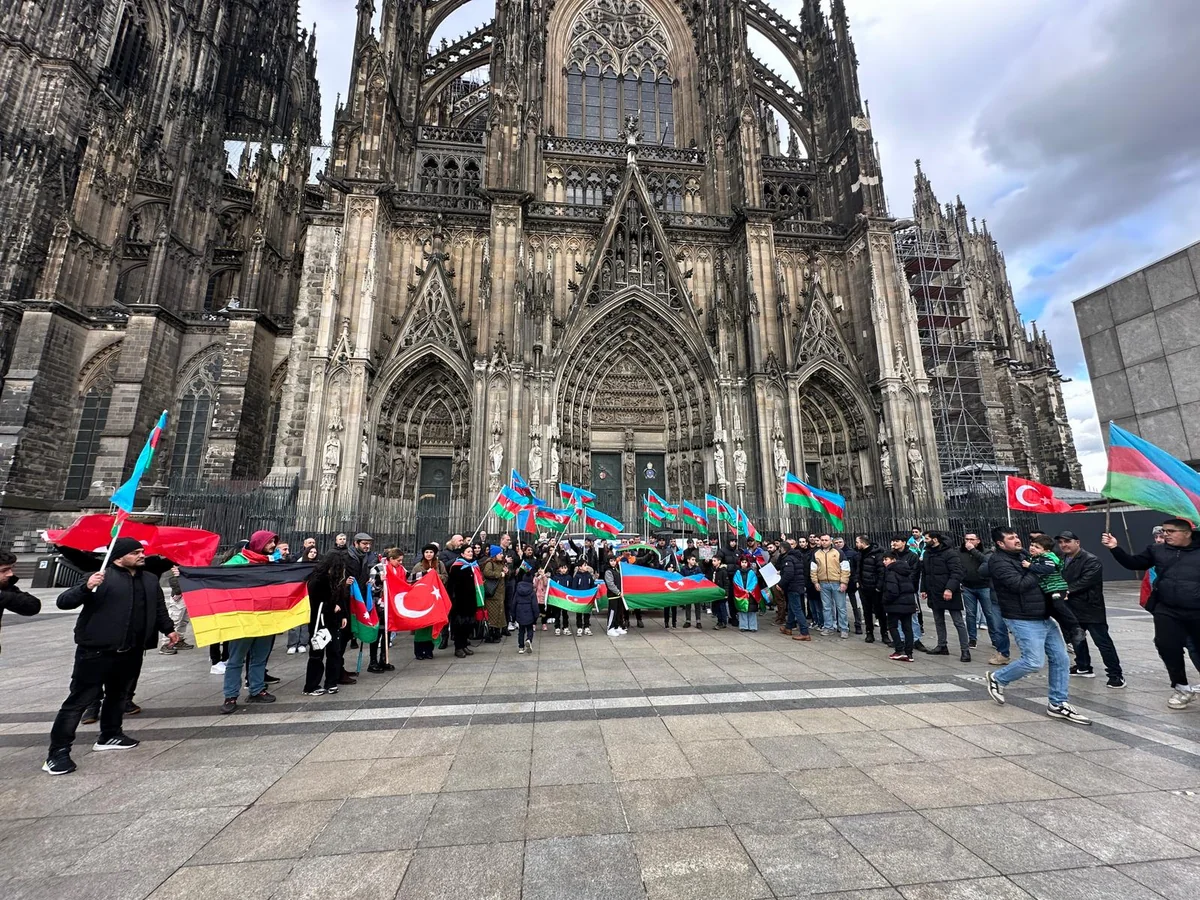 Action to commemorate victims of Khojaly genocide held in Germany