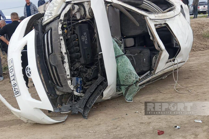 Xaçmazda qəzada yaralanan sürücü ölüb