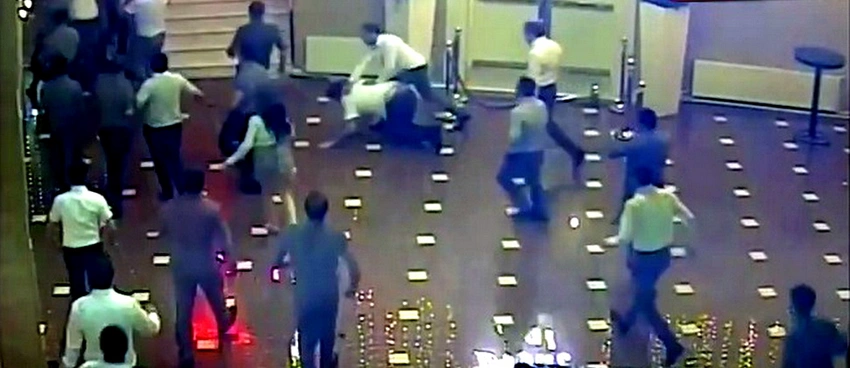 Bakıda restoranlardan birində dava olub, iki nəfər saxlanılıb