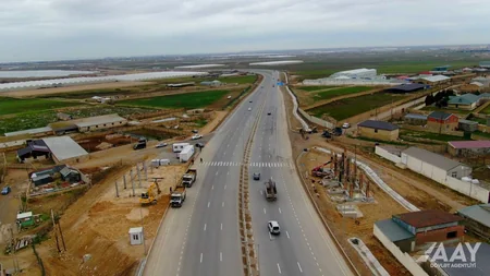 Böyükşor-Pirşağı avtomobil yolunda yeni yerüstü piyada keçidləri inşa edilir
