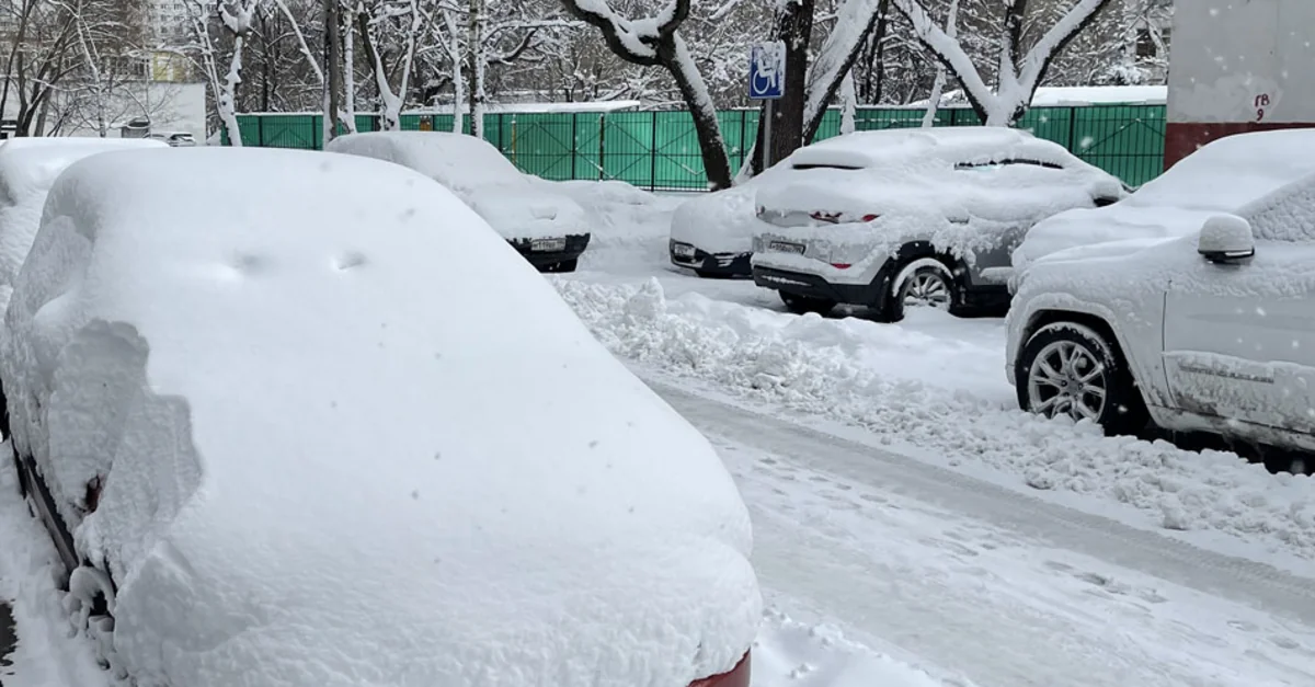 В Москве за сутки выпал рекордный 21 см снега