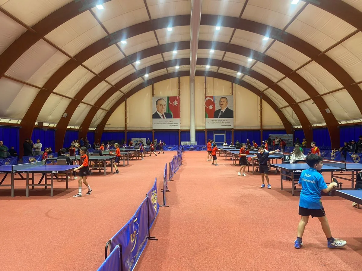 Sumqayıtda keçirilən stolüstü tennis üzrə ölkə çempionatının qalibləri müəyyənləşib