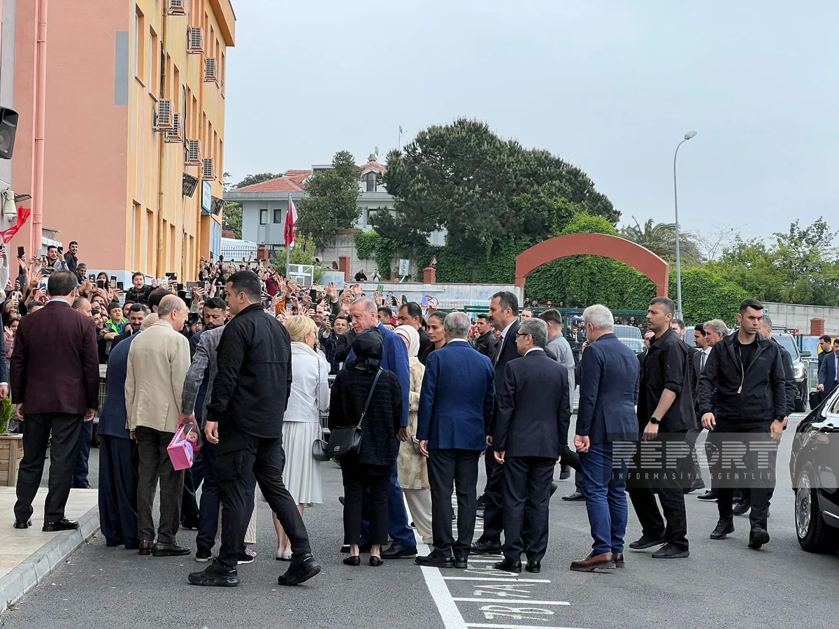 Ərdoğan səs verib