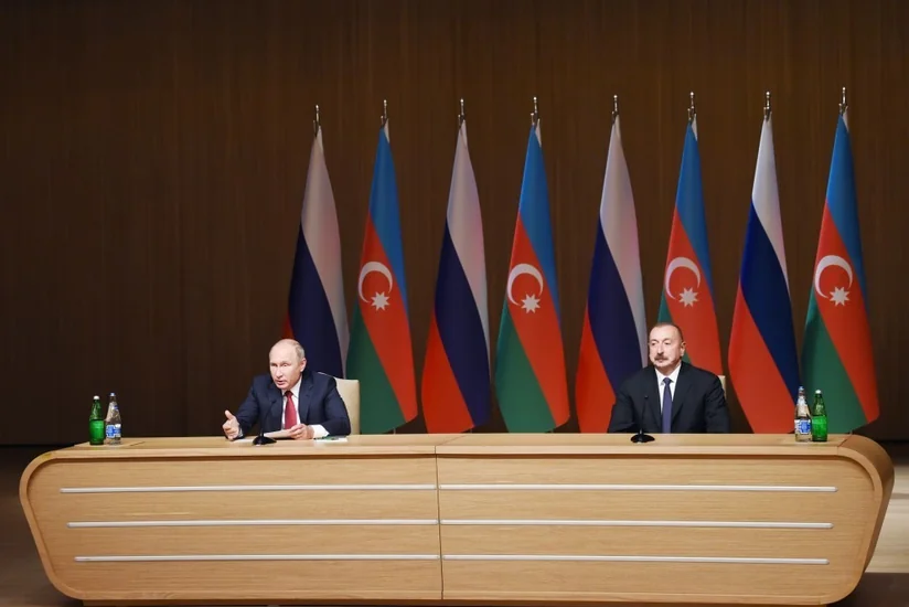 Presidents of Azerbaijan and Russia attend  official opening of 9th Azerbaijan-Russia Interregional Forum