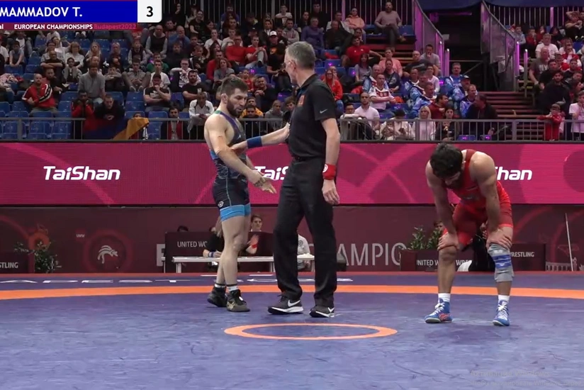 Azərbaycan və Ermənistan güləşçiləri arasında insident baş verib