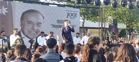 Biləsuvar və Cəlilabadda Heydər Əliyevin 100 illiyi ilə bağlı konsert təşkil edilib
