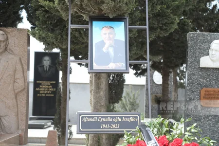 Xalq artisti Aftandil İsrafilov dəfn edilib - YENİLƏNİB-2