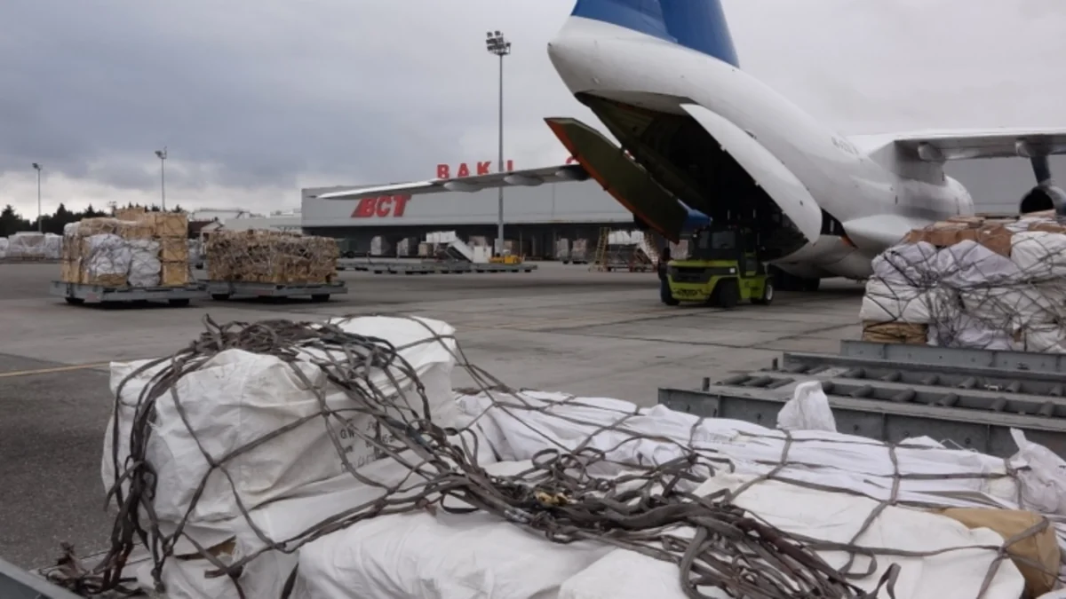Обнародован объем помощи, направленной МЧС Азербайджана в Турцию