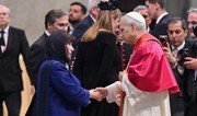 Sahibə Qafarova Papa XIV Leoya Azərbaycan Prezidentinin təbriklərini çatdırıb