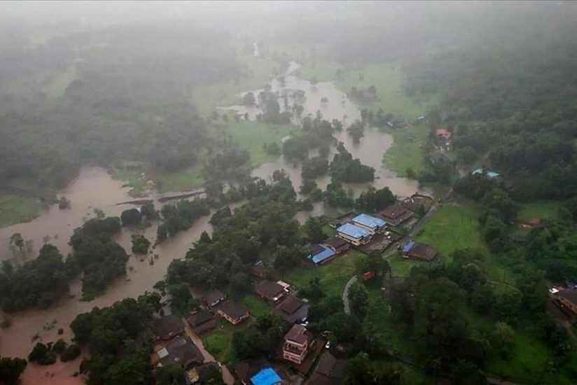 Hindistanda daşqın qurbanlarının sayı 173 nəfərə çatıb