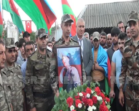Şəhid Xəlilov Qədim İsmayıllıda dəfn edilib