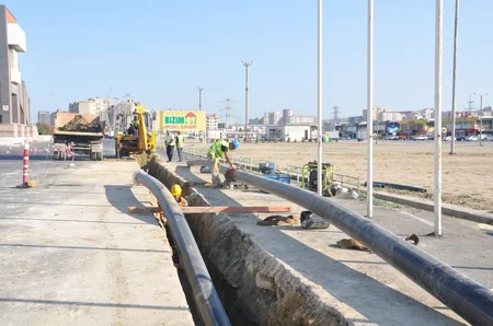 Xırdalanda içməli su təchizatı və kanalizasiya infrastrukturunun yenidən qurulması gələn il başa çatdırılacaq