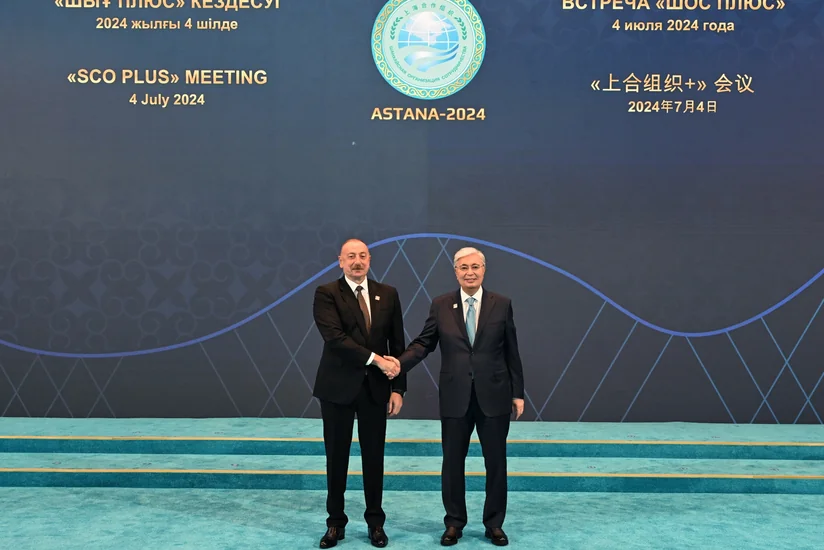 Prezident İlham Əliyev Astanada “ŞƏT plus” formatında keçirilən görüşə gəlib - YENİLƏNİB