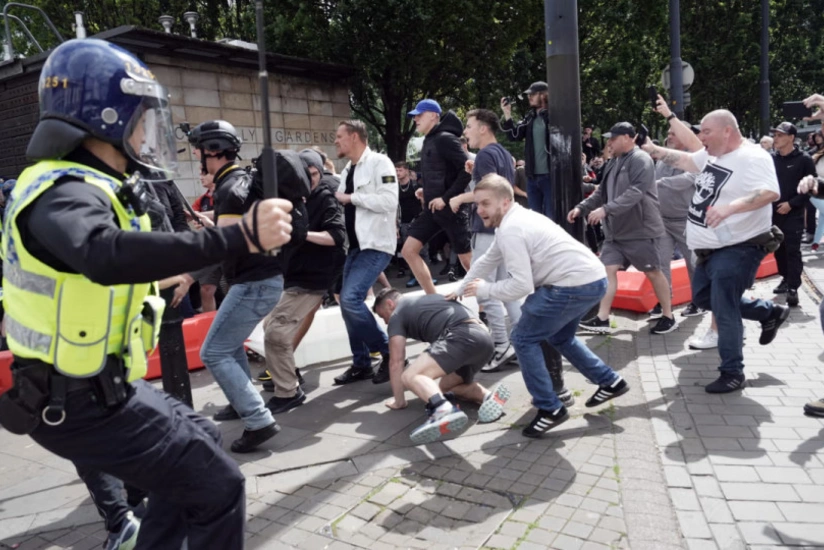 Around 100 people charged after week-long riots in UK