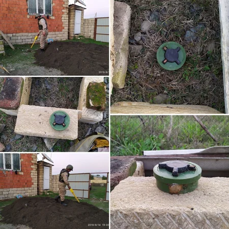 Lənkəran rayonunda piyada əleyhinə təlim minası tapılıb