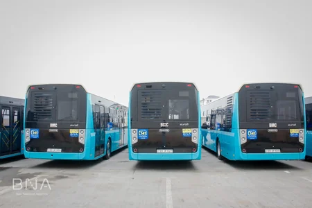 Sabahdan 160 nömrəli marşrut xəttində yeni avtobuslar işləyəcək
